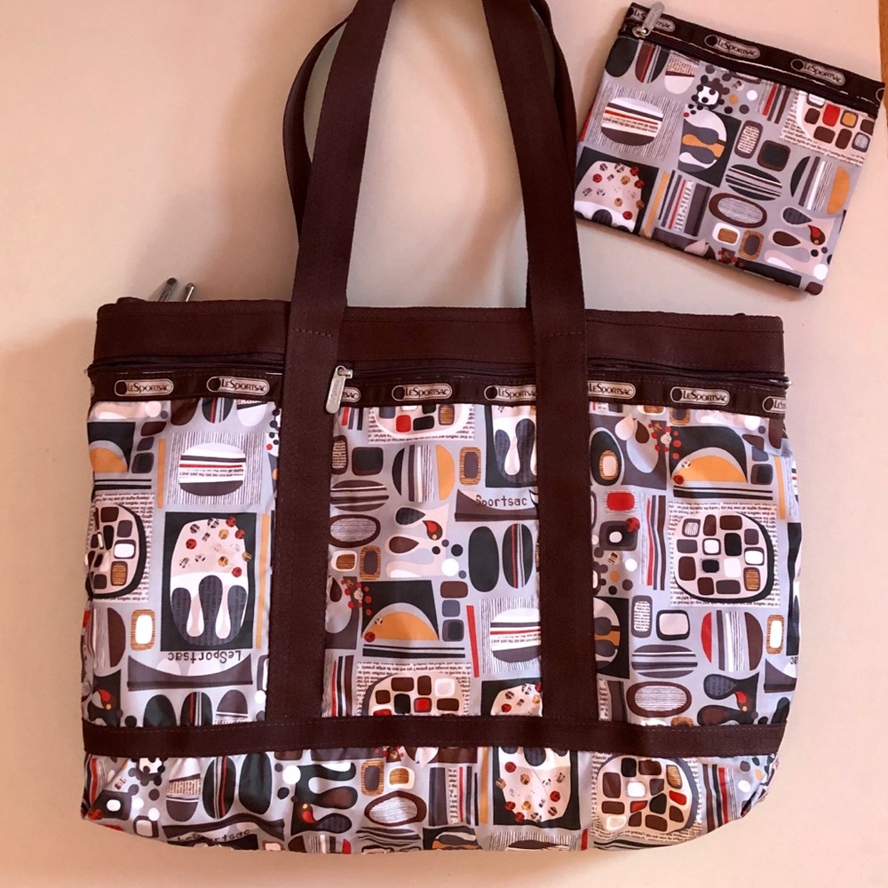 LeSportsac Large Weekender Tote + Pouch